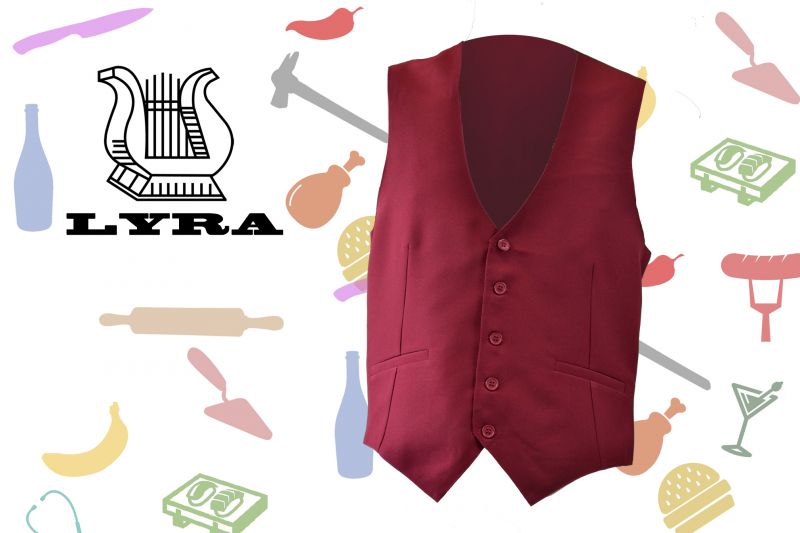 Gilet unisex da sala Lyra