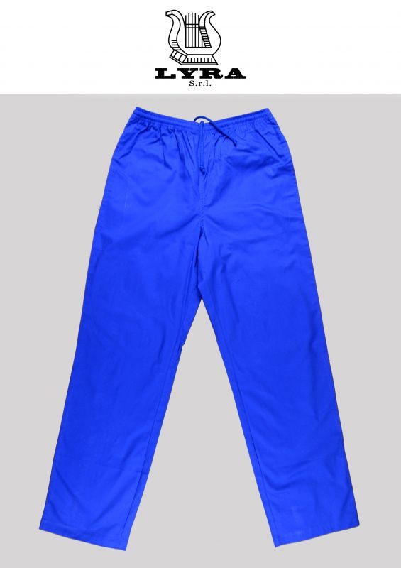 Pantalone con elastico classico in cotone Lyra